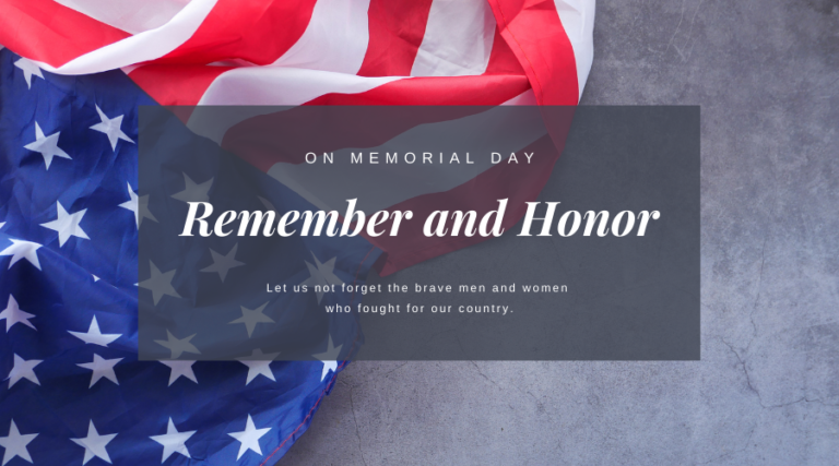 Happy Memorial Day!