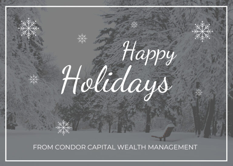 Happy Holidays from Condor Capital!
