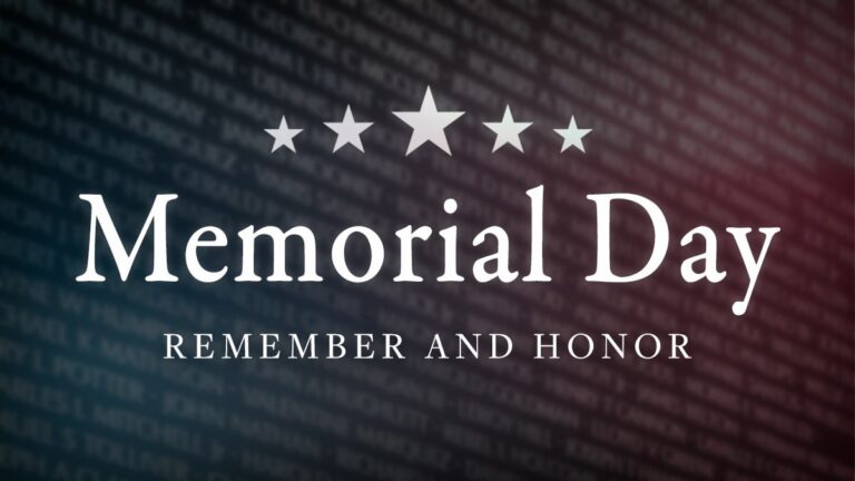 Honoring Our Heroes for Memorial Day