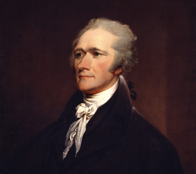 Painting of Alexander Hamilton